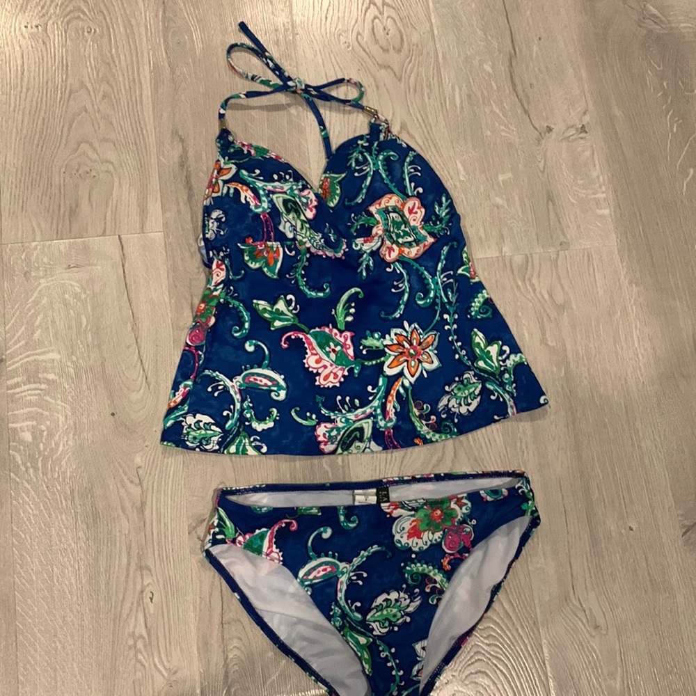 Lauren Ralph Lauren women’s 2 piece swimsuit